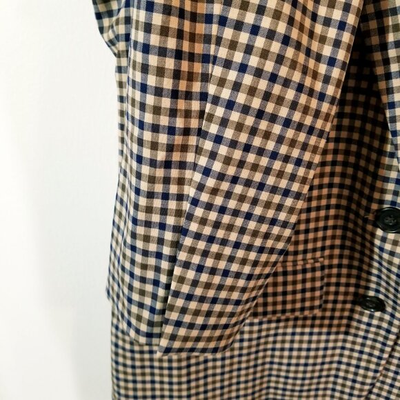 NWT – J Crew Women's Plaid Italian Stretch Wool Blazer – Tollegno 1900 – 8 TALL - Picture 7 of 14